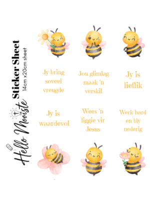 Lunchbox - Sticker Sheet - Bytjies
