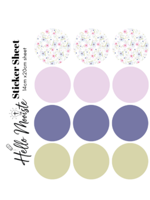 Bible Journaling - Sticker Sheet - Fairy Forest