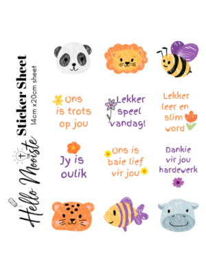 Lunchbox - Sticker Sheet - Kryte